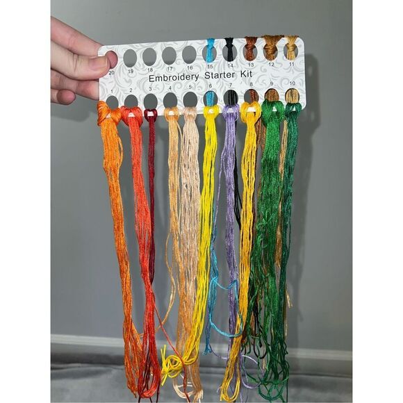 Mushroom Embroidery Beginners Kit - Picture 3 of 5